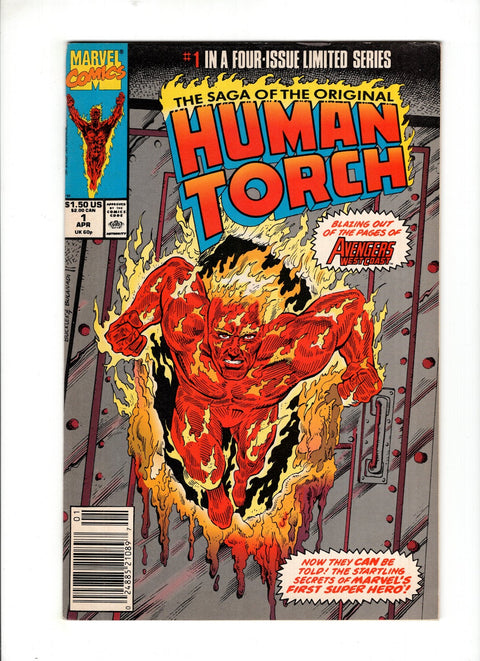 Saga of the Original Human Torch #1 (1990) Buy & Sell Comics Online Comic Shop Toronto Canada