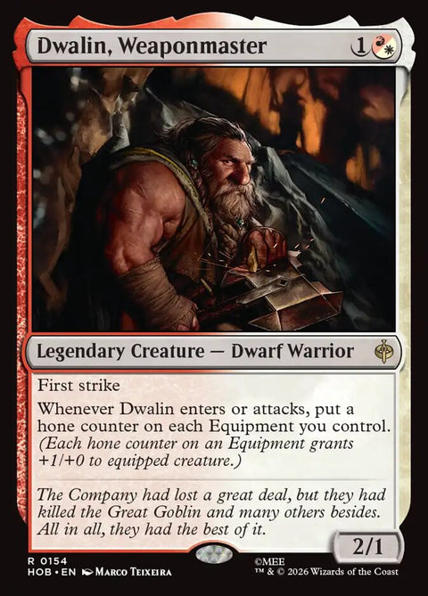 Dwalin, Weaponmaster (Foil)