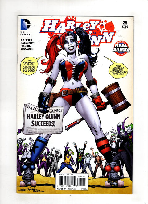 Harley Quinn, Vol. 2 #25 (Cvr C) (2016) Neal Adams Variant C Neal Adams Variant Buy & Sell Comics Online Comic Shop Toronto Canada