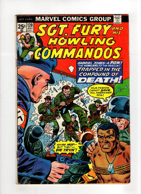 Sgt. Fury and His Howling Commandos #120 (1974) Buy & Sell Comics Online Comic Shop Toronto Canada
