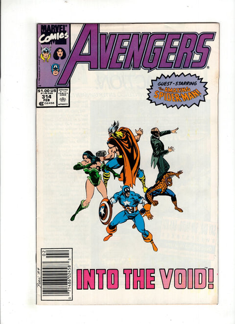 The Avengers, Vol. 1 #314 (1989) Buy & Sell Comics Online Comic Shop Toronto Canada