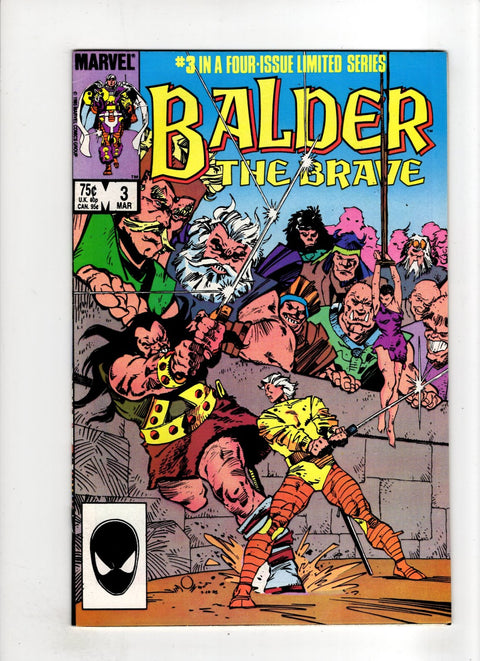 Balder The Brave #3 (Cvr A) (1985) A Buy & Sell Comics Online Comic Shop Toronto Canada