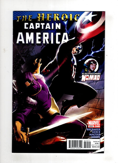 Captain America, Vol. 5 #610 (Cvr A) (2010) Marko Djurdjević A Marko Djurdjević Buy & Sell Comics Online Comic Shop Toronto Canada
