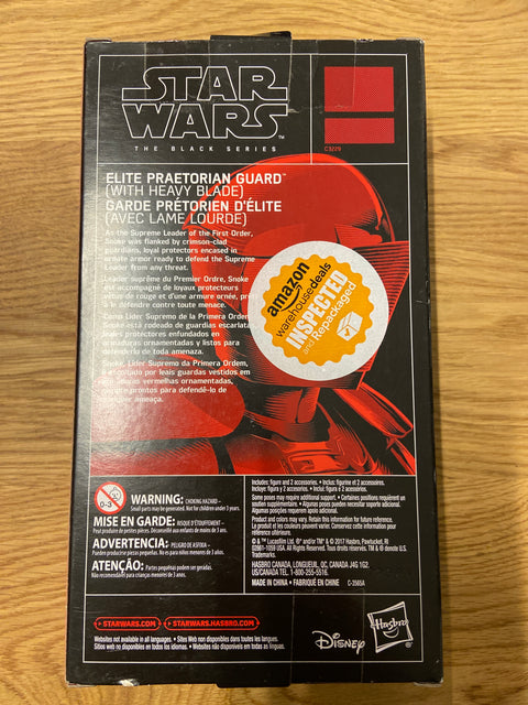 Star Wars: The Black Series - Elite Praetorian Guard (2017) Disney / Hasbro 6 in