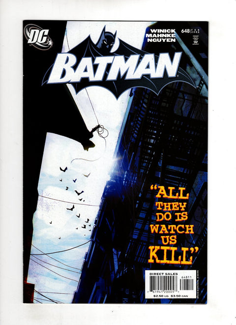 Batman, Vol. 1 #648 (Cvr A) (2005) A Buy & Sell Comics Online Comic Shop Toronto Canada