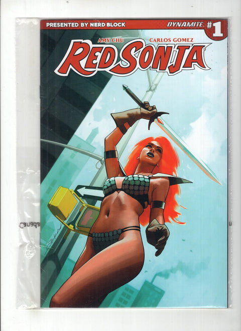 Red Sonja, Vol. 4 (Dynamite Entertainment) #1 (Cvr N) (2017) Nerd Block Edition N Nerd Block Edition Buy & Sell Comics Online Comic Shop Toronto Canada