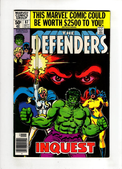 The Defenders, Vol. 1 #87 (1980) Newsstand Edition Newsstand Edition Buy & Sell Comics Online Comic Shop Toronto Canada