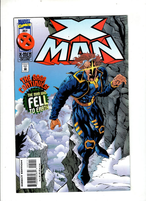 X-Man #5 (1995) Buy & Sell Comics Online Comic Shop Toronto Canada