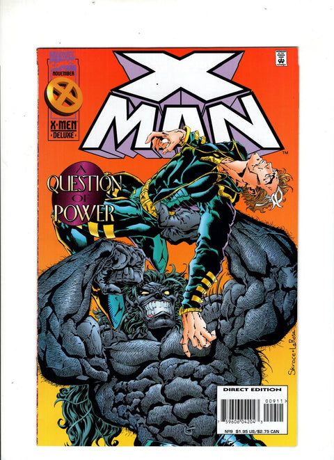 X-Man #9 (1995) Buy & Sell Comics Online Comic Shop Toronto Canada