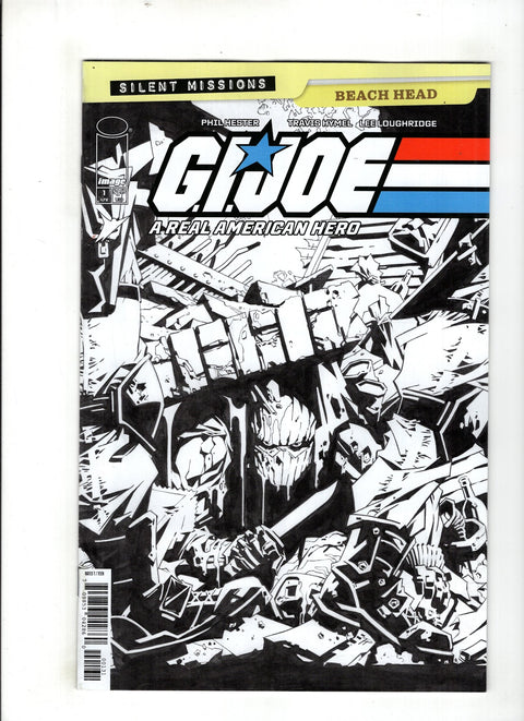 G.I. Joe: A Real American Hero - Beach Head 1 Comic 1:10 Hester B&W Image Comics 2025