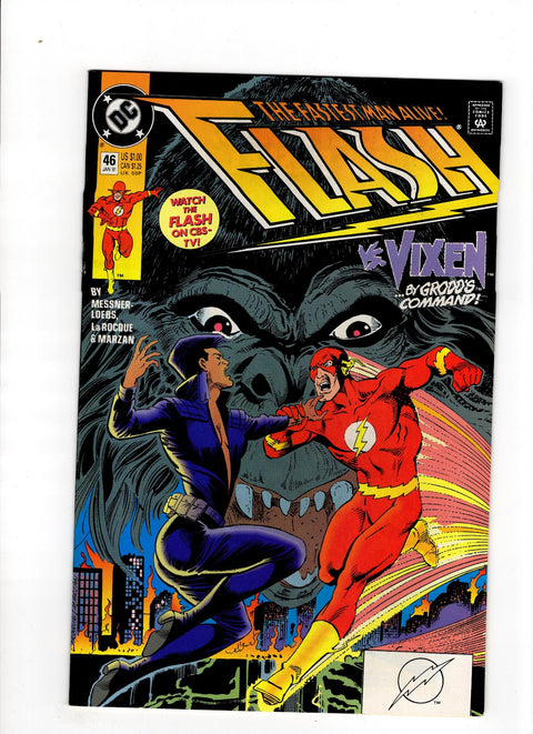 Flash, Vol. 2 #46 (1990) Buy & Sell Comics Online Comic Shop Toronto Canada