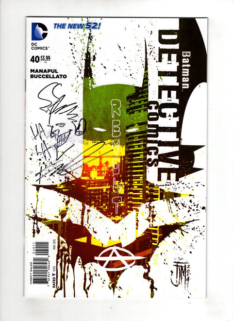 Detective Comics, Vol. 2 #40 (Cvr A) (2015) Remarked | Signed A Remarked | Signed Buy & Sell Comics Online Comic Shop Toronto Canada