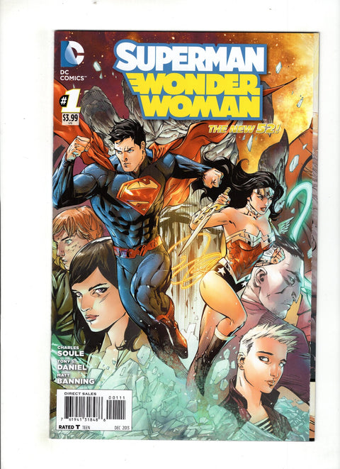 Superman / Wonder Woman #1 (Cvr A) (2013) Tony Daniel Wraparound Gatefold A Tony Daniel Wraparound Gatefold Buy & Sell Comics Online Comic Shop Toronto Canada