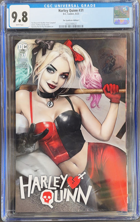 Harley Quinn, Vol. 4 #31 (CGC 9.8) (2023) F Nathan Szerdy Exclusive Variant Buy & Sell Comics Online Comic Shop Toronto Canada