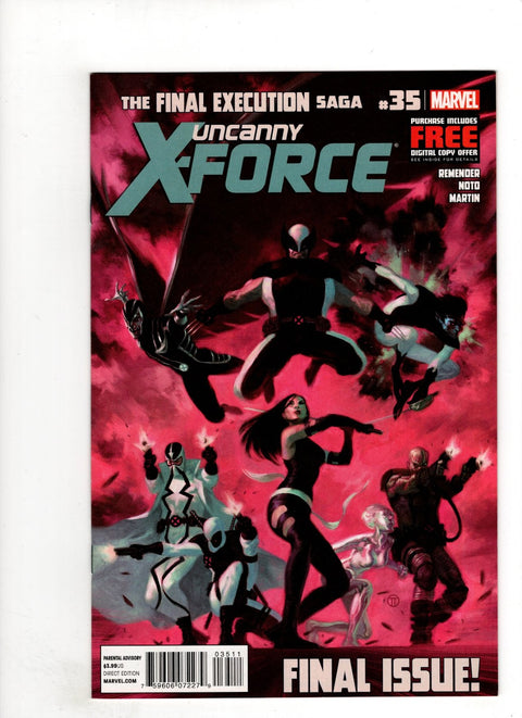 Uncanny X-Force, Vol. 1 #35 (2012) Julian Totino Tedesco Julian Totino Tedesco Buy & Sell Comics Online Comic Shop Toronto Canada