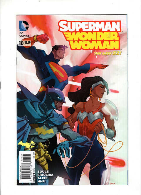 Superman / Wonder Woman #10 (Cvr B) (2014) Batman 75th Anniversary B Batman 75th Anniversary Buy & Sell Comics Online Comic Shop Toronto Canada