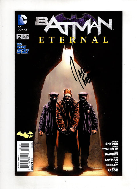 Batman Eternal #2 (2014) Signed Signed Buy & Sell Comics Online Comic Shop Toronto Canada