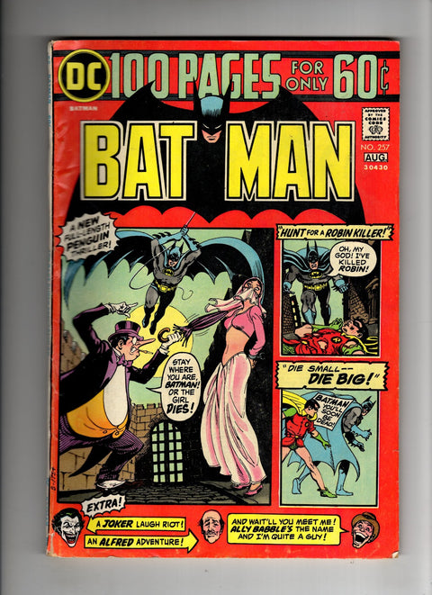 Batman, Vol. 1 #257 (1974) 100-Page Giant 100-Page Giant Buy & Sell Comics Online Comic Shop Toronto Canada