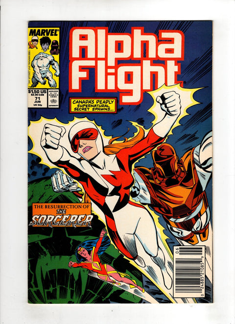 Alpha Flight, Vol. 1 #71 (1989) Buy & Sell Comics Online Comic Shop Toronto Canada