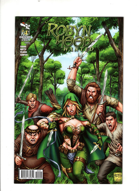 Grimm Fairy Tales Presents: Robyn Hood - Wanted #4 (Cvr B) (2013) Alfredo Reyes Variant B Alfredo Reyes Variant Buy & Sell Comics Online Comic Shop Toronto Canada