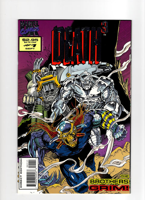Death 3 #1 (1993) Buy & Sell Comics Online Comic Shop Toronto Canada