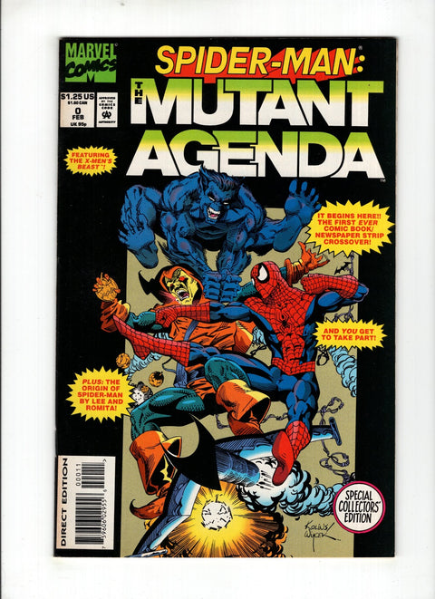 Spider-Man: The Mutant Agenda #0 (1993) Buy & Sell Comics Online Comic Shop Toronto Canada