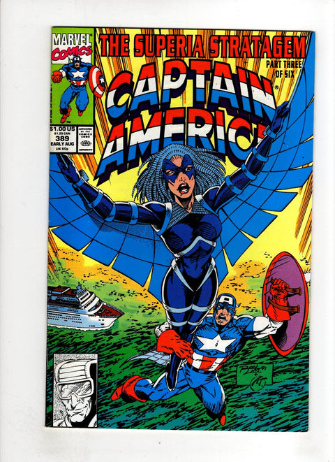 Captain America, Vol. 1 #389 (1991) Buy & Sell Comics Online Comic Shop Toronto Canada