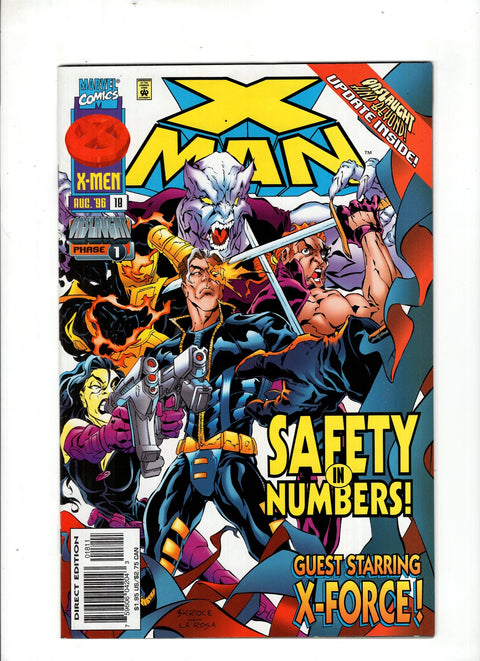 X-Man #18 (1996) Buy & Sell Comics Online Comic Shop Toronto Canada