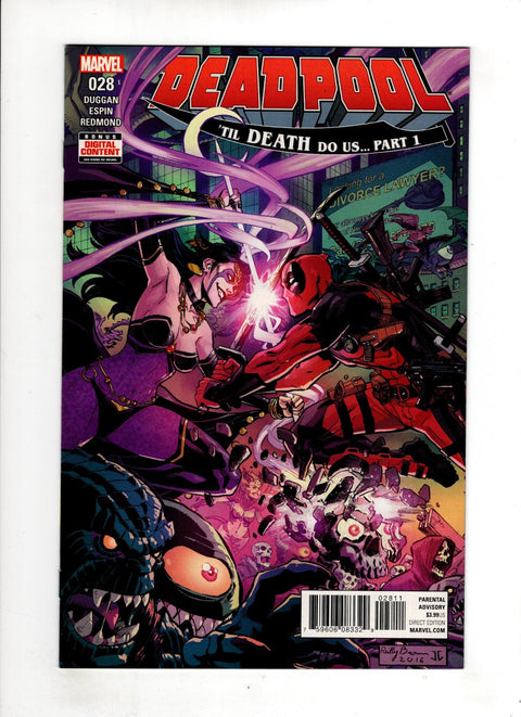 Deadpool, Vol. 5 #28 (Cvr A) (2017) Reilly Brown A Reilly Brown Buy & Sell Comics Online Comic Shop Toronto Canada