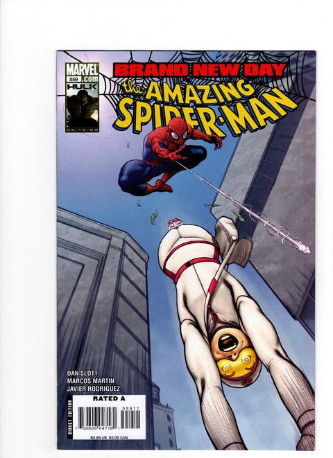 The Amazing Spider-Man, Vol. 2 #559 (Cvr A) (2008) Marcos Martín A Marcos Martín Buy & Sell Comics Online Comic Shop Toronto Canada