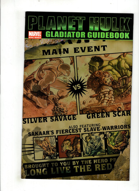 Planet Hulk: Gladiator Guidebook #nn (2006) One-Shot One-Shot Buy & Sell Comics Online Comic Shop Toronto Canada