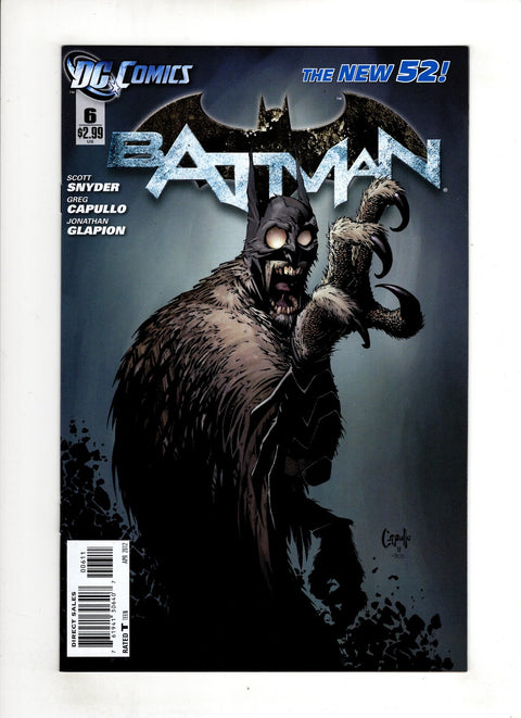 Batman, Vol. 2 #6 (Cvr A) (2012) Greg Capullo A Greg Capullo Buy & Sell Comics Online Comic Shop Toronto Canada