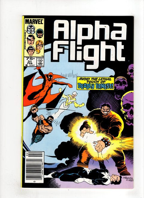 Alpha Flight, Vol. 1 #31 (1985) Newsstand Edition Newsstand Edition Buy & Sell Comics Online Comic Shop Toronto Canada