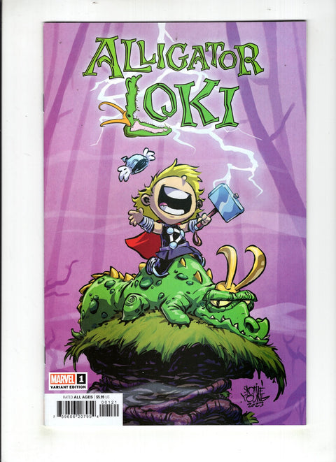 Alligator Loki #1 (Cvr B) (2023) Skottie Young Variant