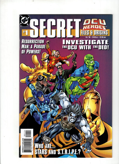DCU Heroes Secret Files #1 (1999) Buy & Sell Comics Online Comic Shop Toronto Canada