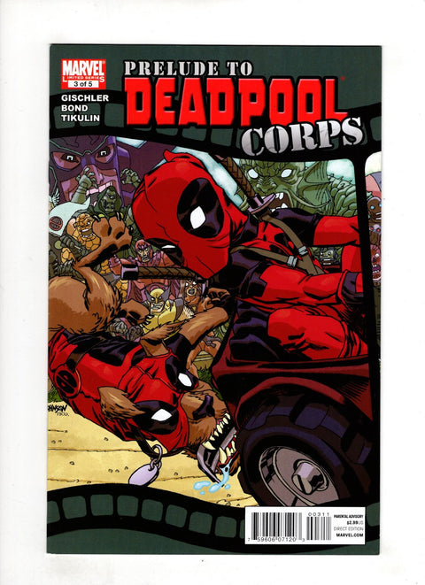 Prelude To Deadpool Corps #3 (2010) Dave Johnson Dave Johnson Buy & Sell Comics Online Comic Shop Toronto Canada