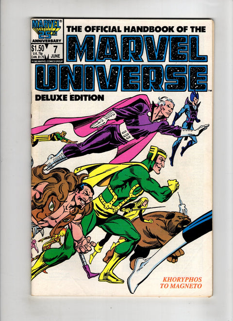 Official Handbook of the Marvel Universe: Deluxe Edition (Vol. 2) #7 (Cvr A) (1986) A Buy & Sell Comics Online Comic Shop Toronto Canada
