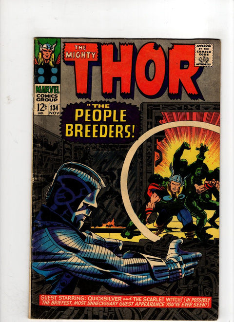 Thor, Vol. 1 #134 (1966) 1st app. High Evolutionary, 1st app. Fafnir, 1st app. Man-Beast Buy & Sell Comics Online Comic Shop Toronto Canada