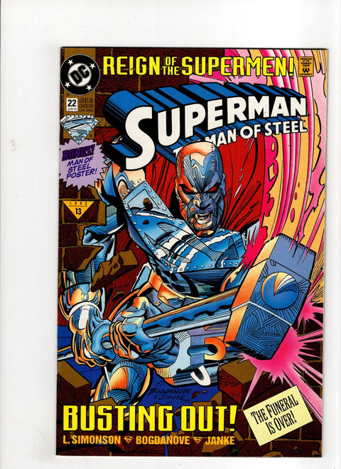 Superman: The Man of Steel #22 (1993) Buy & Sell Comics Online Comic Shop Toronto Canada