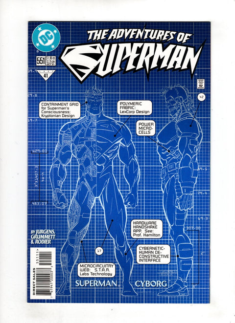 The Adventures of Superman, Vol. 1 #551 (Cvr A) (1997) A Buy & Sell Comics Online Comic Shop Toronto Canada