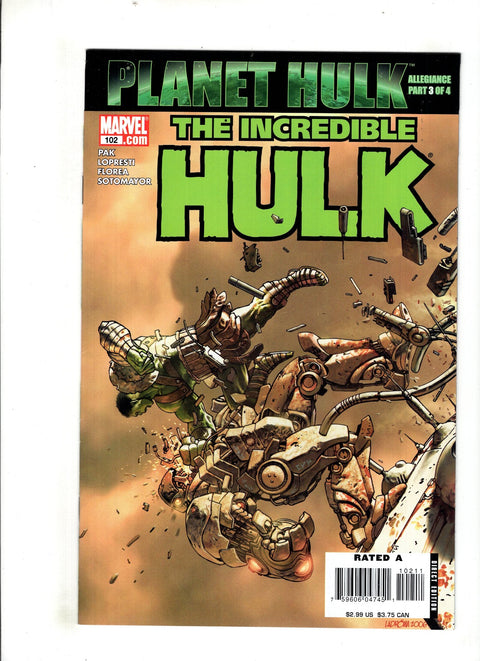 The Incredible Hulk, Vol. 2 #102 (2007) Buy & Sell Comics Online Comic Shop Toronto Canada