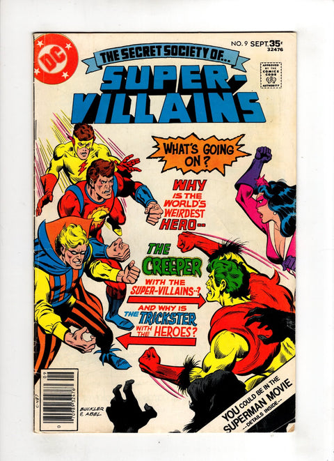The Secret Society of Super Villains #9 (1977) Buy & Sell Comics Online Comic Shop Toronto Canada