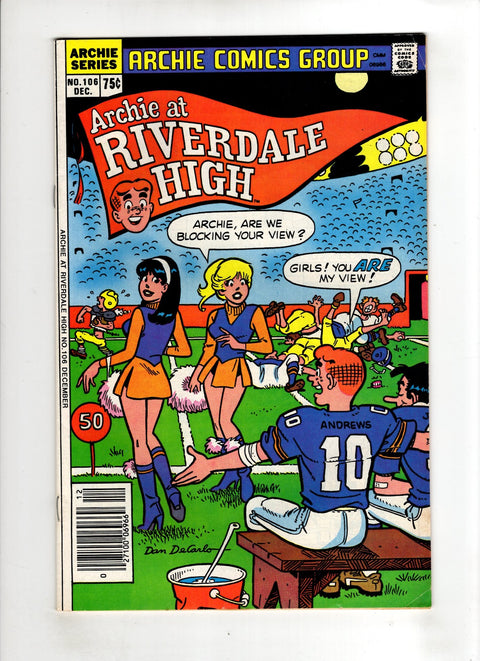 Archie at Riverdale High #106 (1985) Canadian Price Variant Canadian Price Variant Buy & Sell Comics Online Comic Shop Toronto Canada