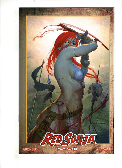 Red Sonja, Vol. 7 (Dynamite Entertainment) #4 (Cvr G) (2023) Jenny Frison Incentive Variant (1:10)