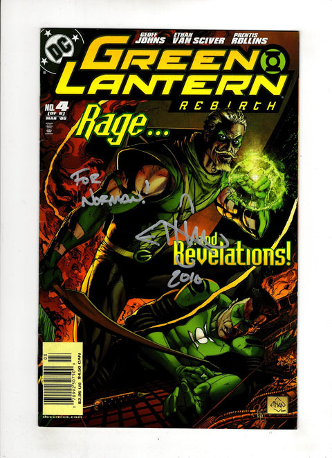 Green Lantern: Rebirth #4 (Cvr B) (2005) Ethan Van Sciver Newsstand B Ethan Van Sciver Newsstand Buy & Sell Comics Online Comic Shop Toronto Canada