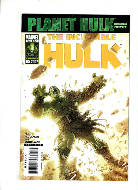 The Incredible Hulk, Vol. 2 #105 (2007) Buy & Sell Comics Online Comic Shop Toronto Canada