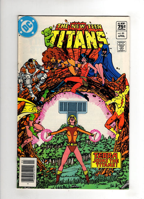 The New Teen Titans, Vol. 1 #30 (1983) Canadian Price Variant Canadian Price Variant Buy & Sell Comics Online Comic Shop Toronto Canada