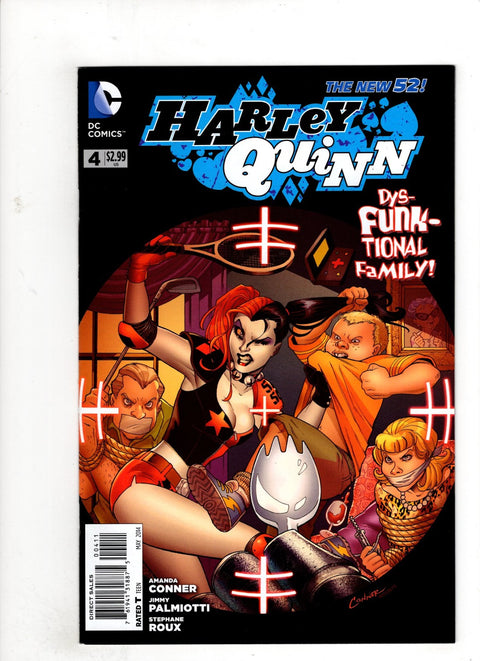 Harley Quinn, Vol. 2 #4 (Cvr A) (2014) Amanda Conner A Amanda Conner Buy & Sell Comics Online Comic Shop Toronto Canada