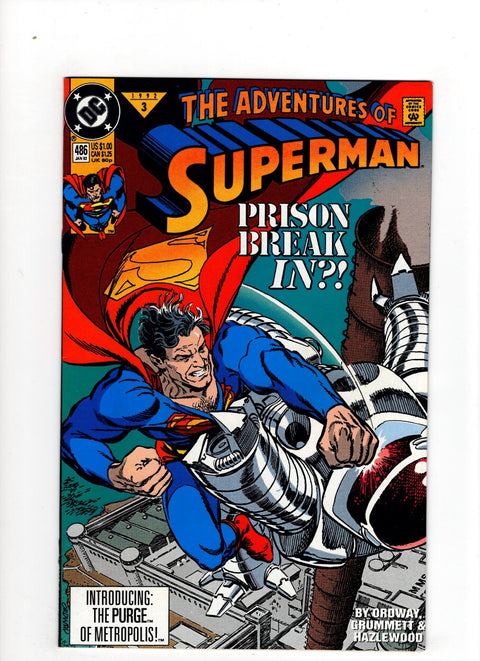 The Adventures of Superman, Vol. 1 #486 (1991) Buy & Sell Comics Online Comic Shop Toronto Canada