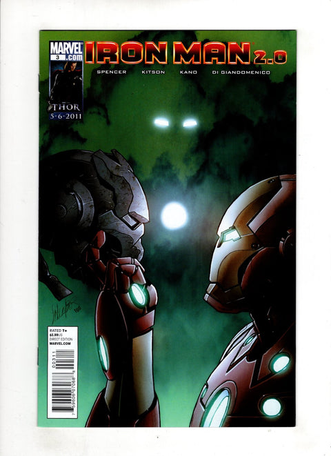 Iron Man 2.0 #3 (Cvr A) (2011) Salvador Larroca A Salvador Larroca Buy & Sell Comics Online Comic Shop Toronto Canada